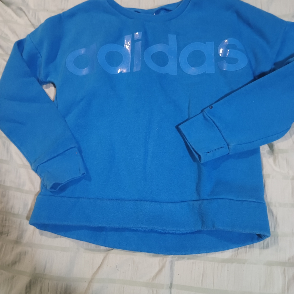 adidas Kids Blue Sweatshirt